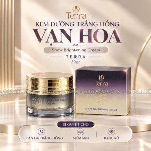 KEM TRẮNG HỒNG VẠN HOA TERRA
