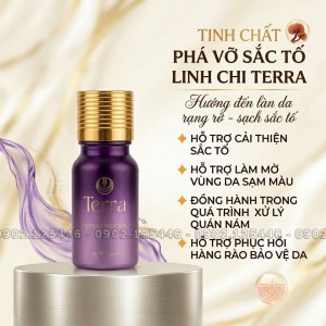 SERUM PHÁ VỠ SẮC TỐ LINH CHI TERRA