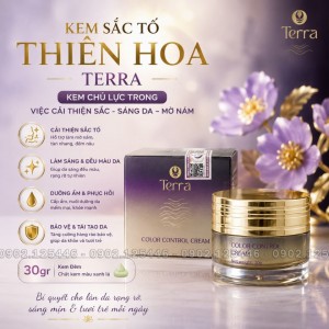 KEM SẮC TỐ THIÊN HOA TERRA