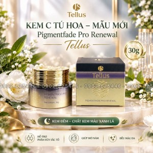 KEM C TÚ HOA – MẪU MỚI - PIGMENTFADE PRO RENEWAL TELLUS